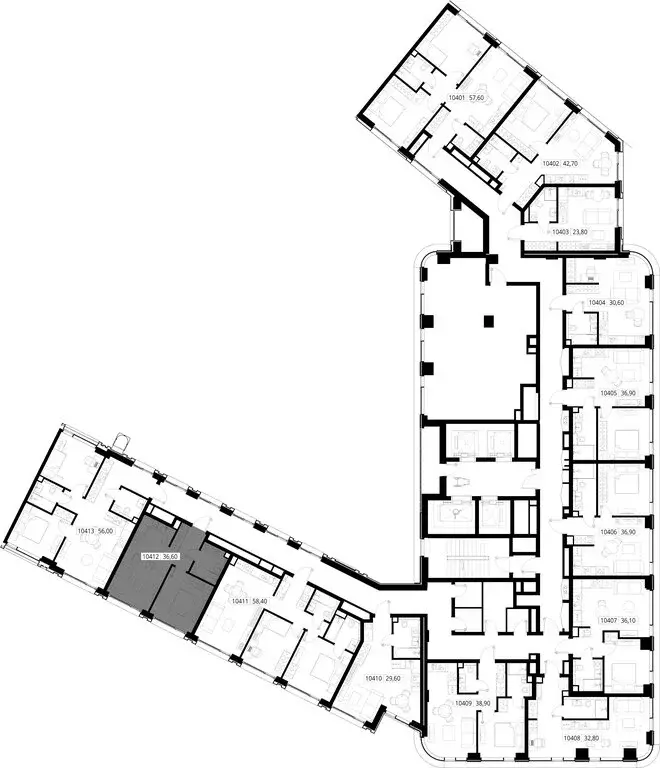 1-комнатная квартира: Москва, ЖК Ситизен, к1 (36.6 м) - Фото 0