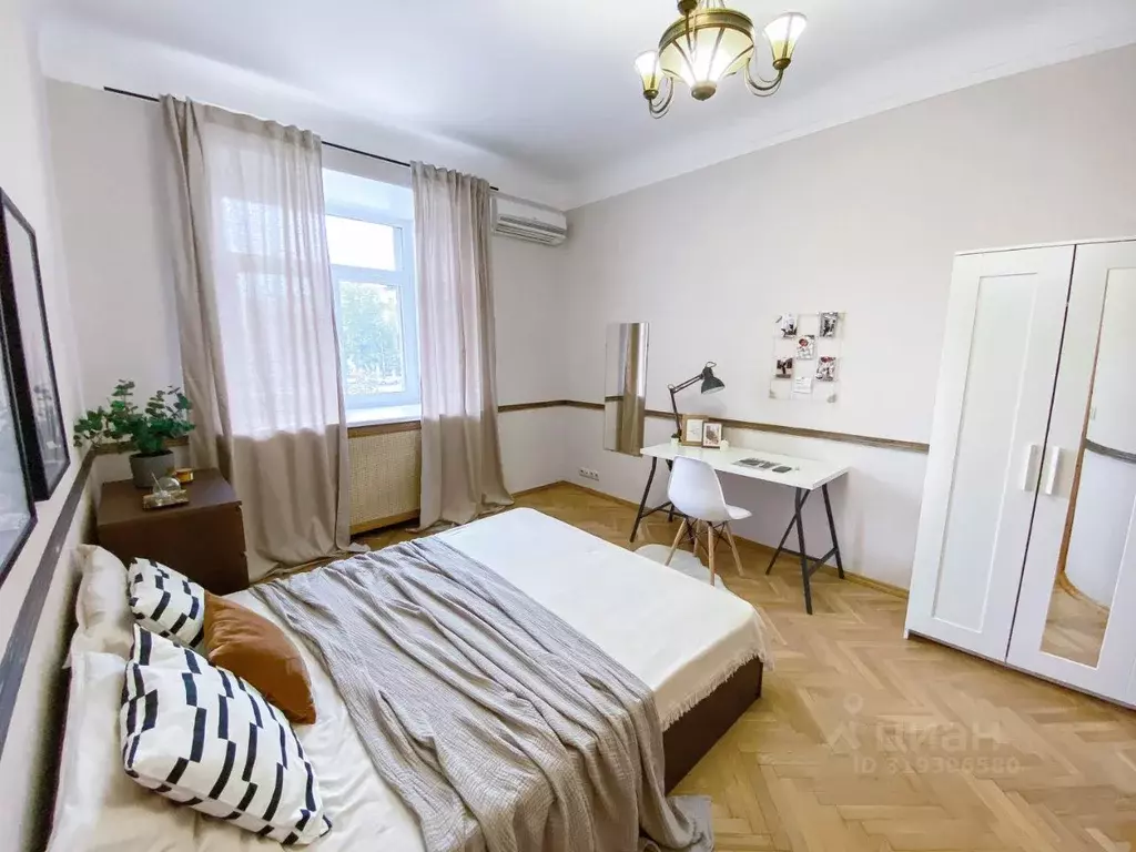 Комната Москва Ленинградский просп., 24 (15.0 м) - Фото 1