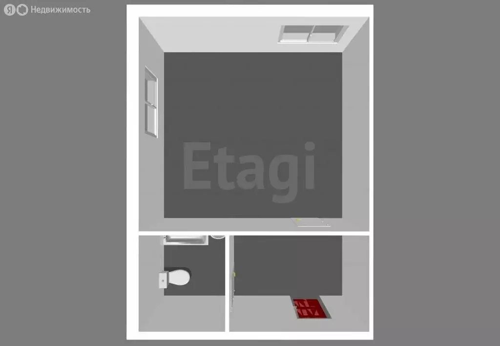 Квартира-студия: Вологда, улица Ильюшина, 13 (20 м) - Фото 2