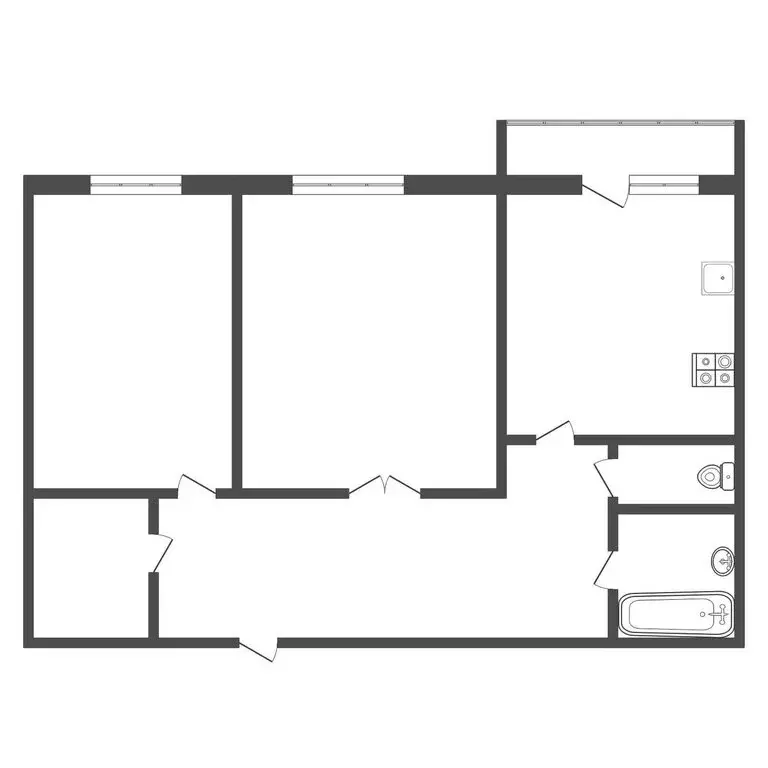 3-комнатная квартира: Тула, улица Свободы, 24 (95.1 м) - Фото 1