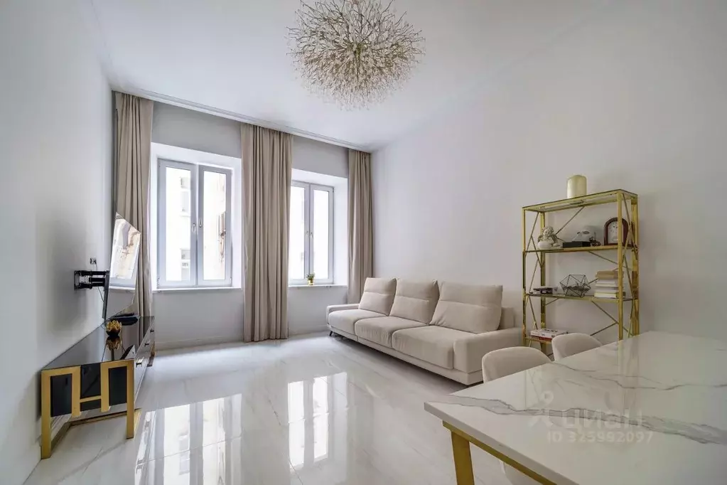 2-к кв. Москва Потаповский пер., 10 (61.4 м) - Фото 1