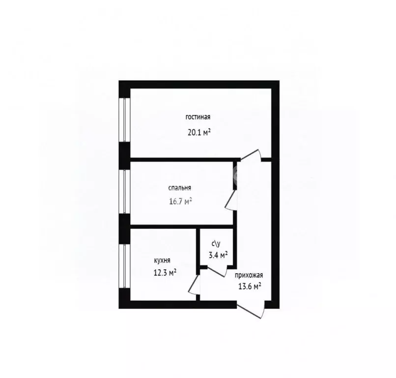 2-к кв. Дагестан, Дербент Приморская ул., 48 (66.6 м) - Фото 2