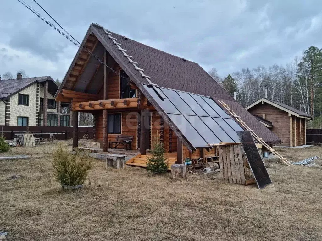 Дом в Тюменская область, Тюменский муниципальный округ, д. Ушакова ул. ... - Фото 1