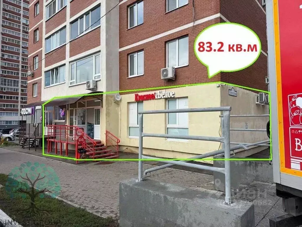 Торговая площадь в Самарская область, Самара просека 5-я, 133 (83 м) - Фото 1