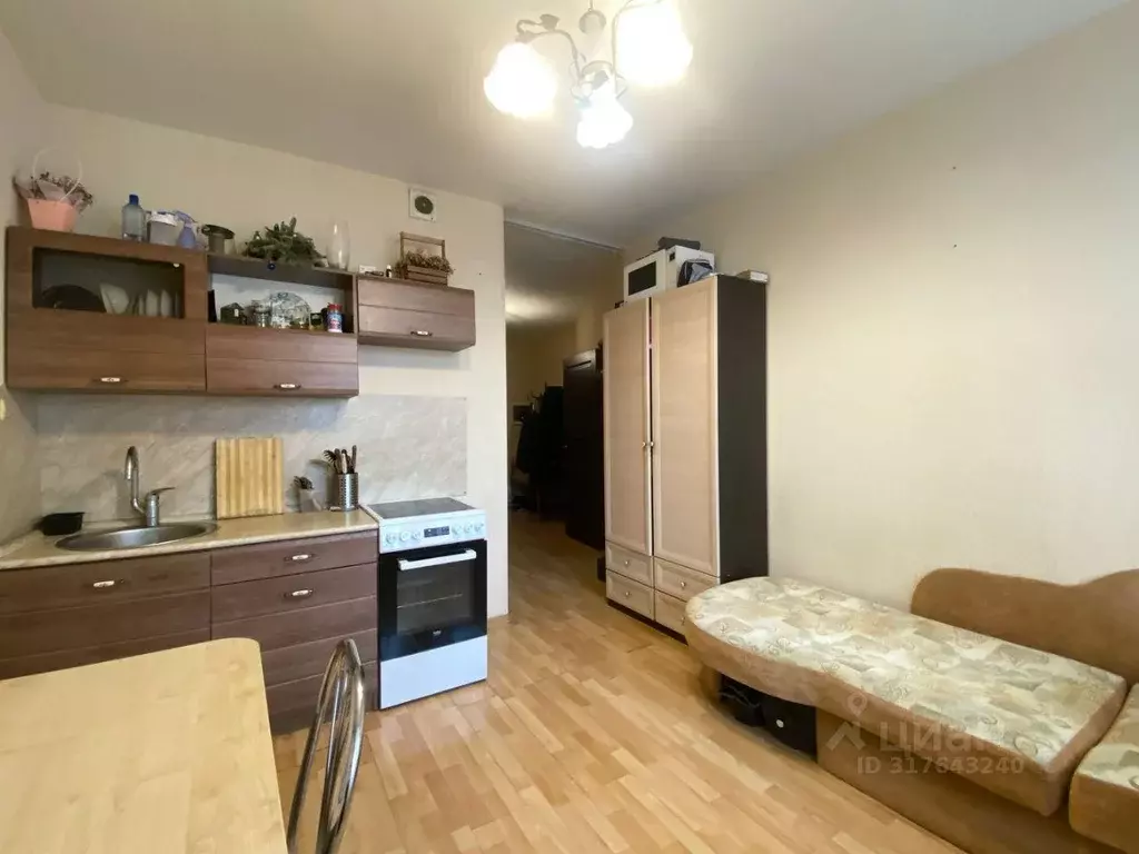 Квартира, 1 комната, 49.8 м - Фото 0
