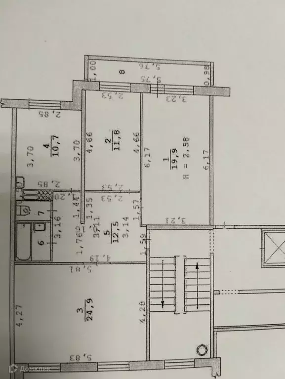 Продаётся 3-к квартира, 83.7 м - Фото 1