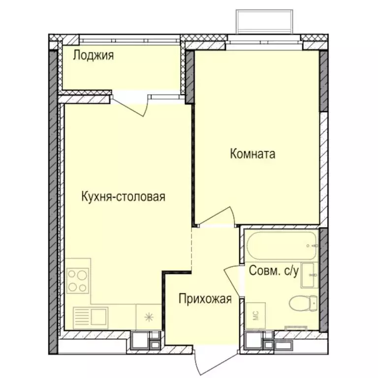 1-к кв. Удмуртия, Ижевск Автопроизводство жилрайон, Норвежский Лес ... - Фото 0