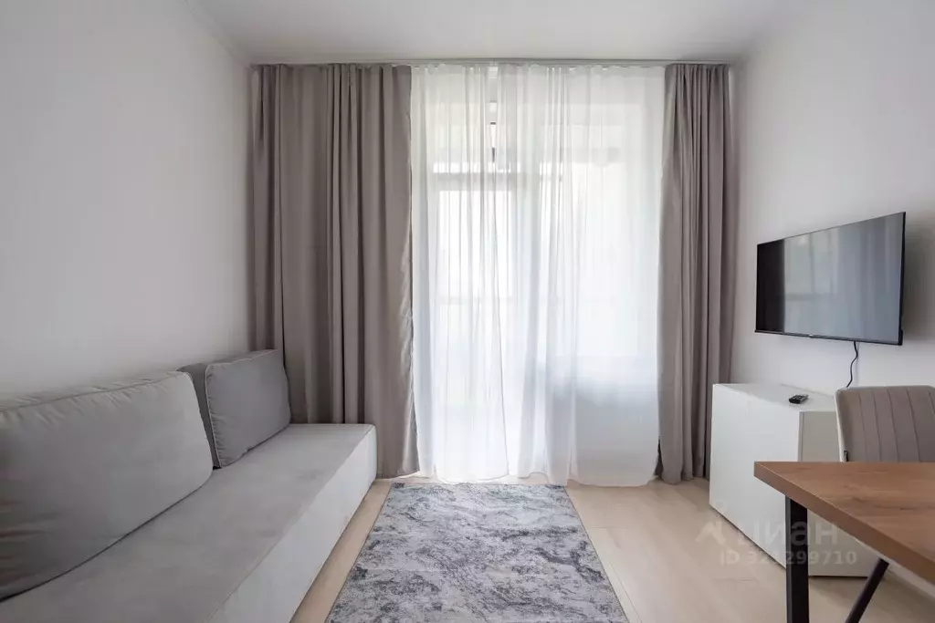 Студия Санкт-Петербург аллея Арцеуловская, 9 (26.0 м) - Фото 1