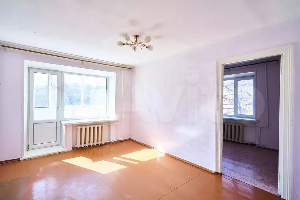 3-к. квартира, 52 м, 4/5 эт. - Фото 1