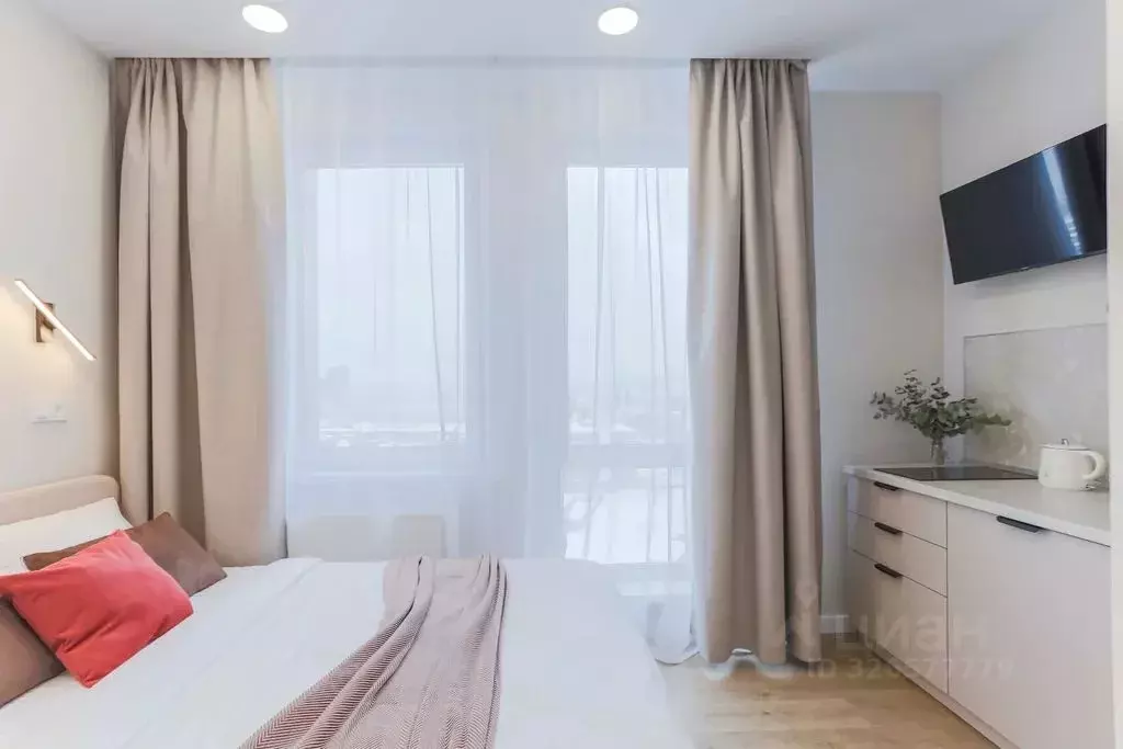 Студия Москва Новоостаповская ул., 20 (18.0 м) - Фото 2