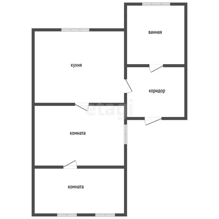 Дом в Воронеж, улица Ковалевской (46 м) - Фото 1