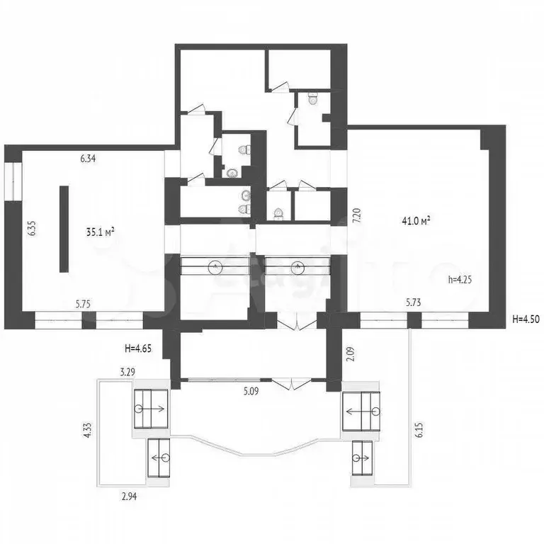 Продам помещение свободного назначения, 145.9 м - Фото 0