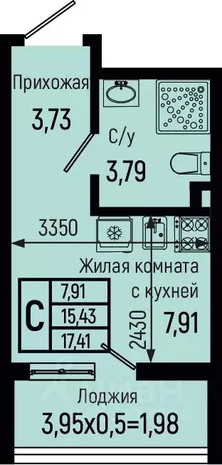 Студия Краснодарский край, Туапсинский муниципальный округ, с. Небуг ... - Фото 0