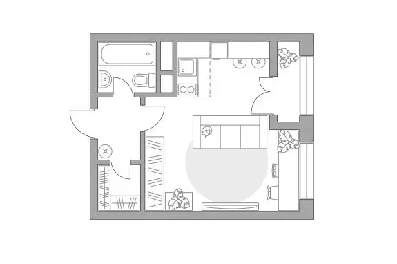 Квартира-студия: Балашиха, улица Яганова, 7 (32.03 м) - Фото 1