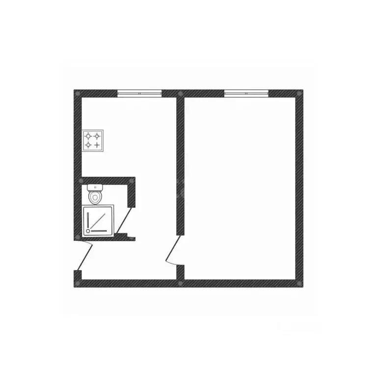 1-к кв. Курганская область, Курган ул. Пичугина, 6 (40.0 м) - Фото 2