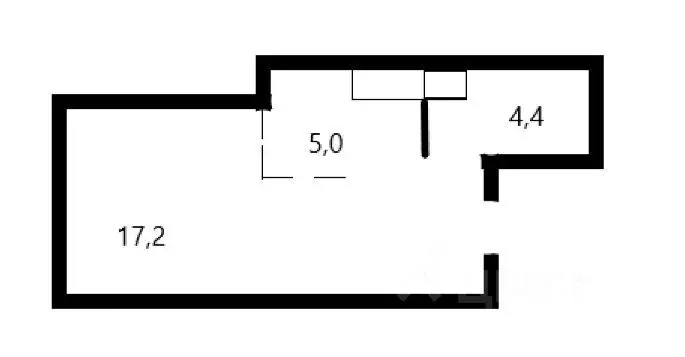 Студия Москва просп. Генерала Дорохова, 49 (27.0 м) - Фото 1