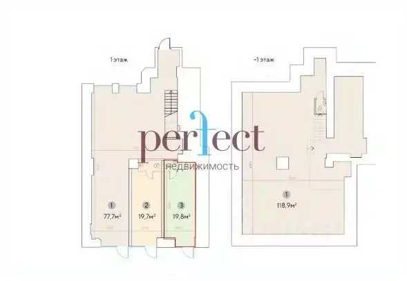 Помещение свободного назначения в Москва ул. Грузинский Вал, 28/45 (20 ... - Фото 2