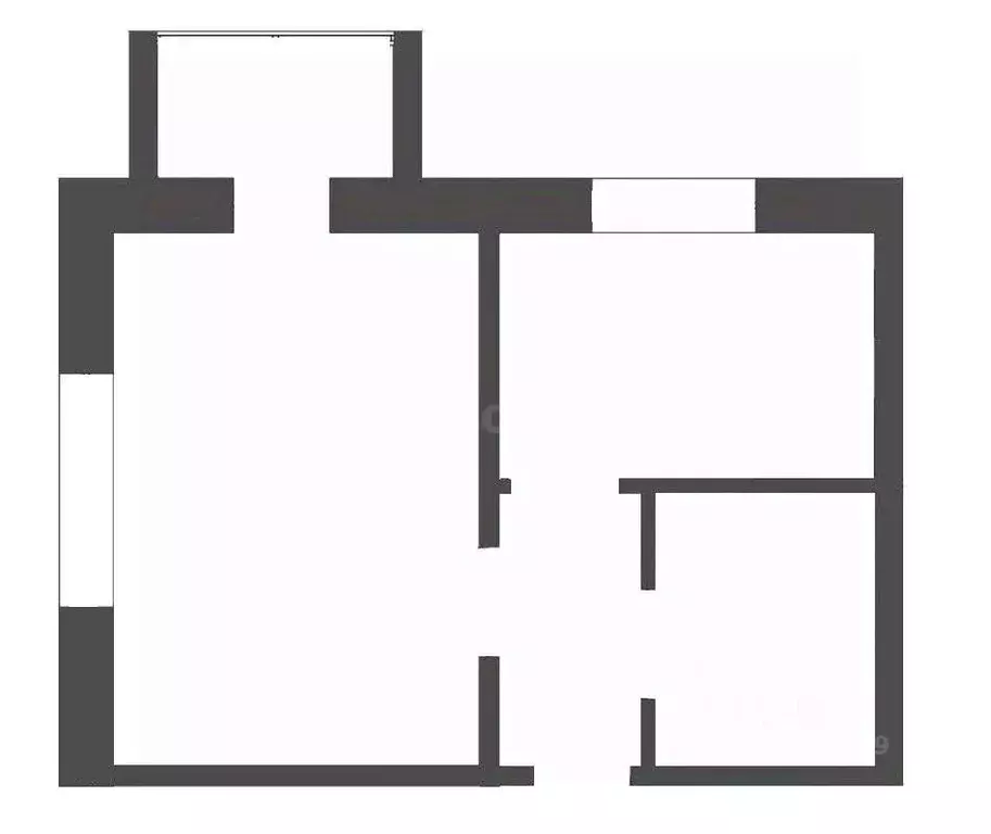 1-к кв. Севастополь ул. Коли Пищенко, 27 (25.0 м) - Фото 2