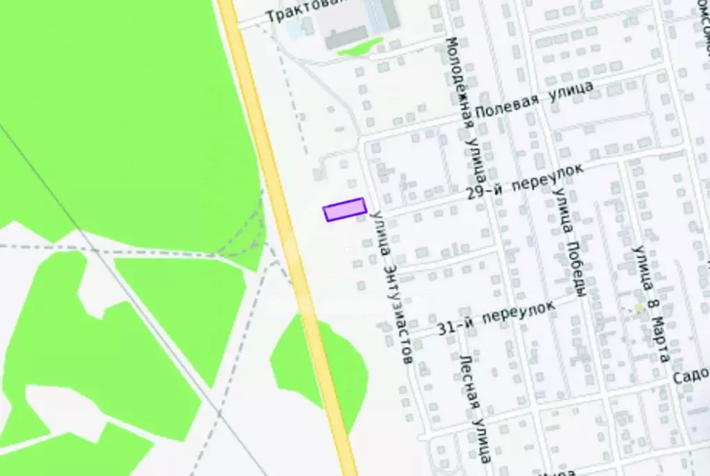 Участок в Челябинская область, с. Еткуль ул. Энтузиастов, 12 (18.0 ... - Фото 1