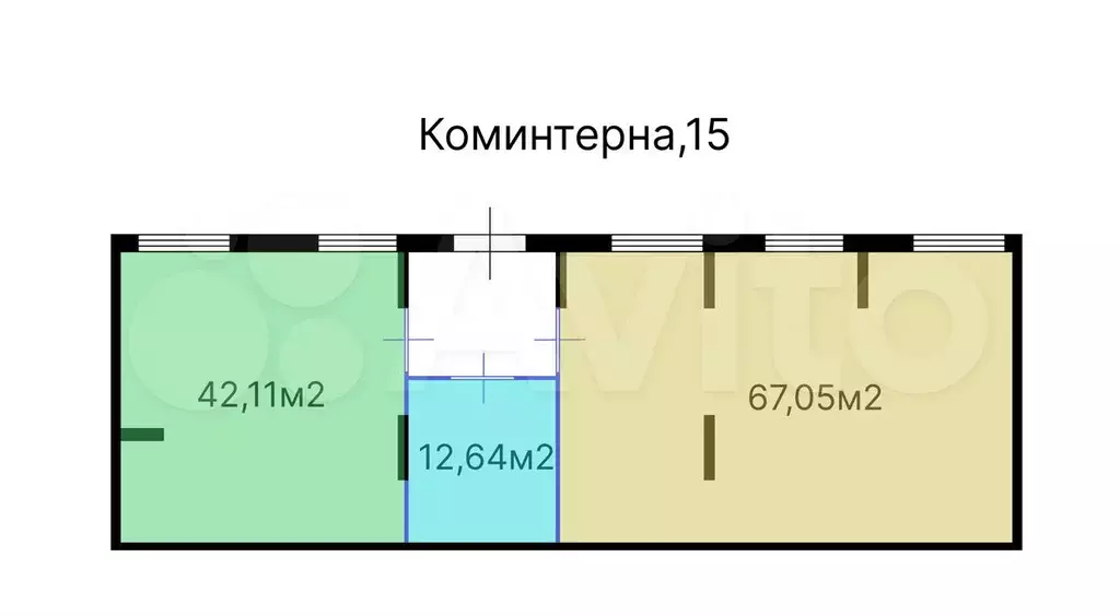 Свободного назначения, 47 м - Фото 1