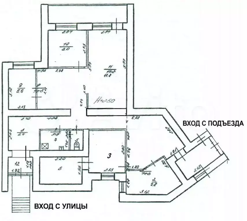 3-к кв. Волгоградская область, Волгоград ул. Глазкова, 27 (101.5 м) - Фото 0