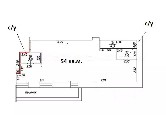 Помещение свободного назначения в Татарстан, Казань Петербургская ул., ... - Фото 2