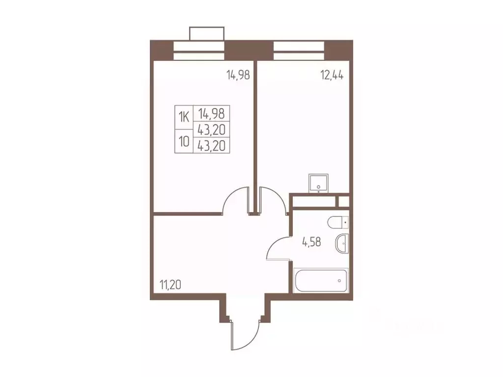 1-к кв. Московская область, Ивантеевка Пушкинский городской округ, ... - Фото 1