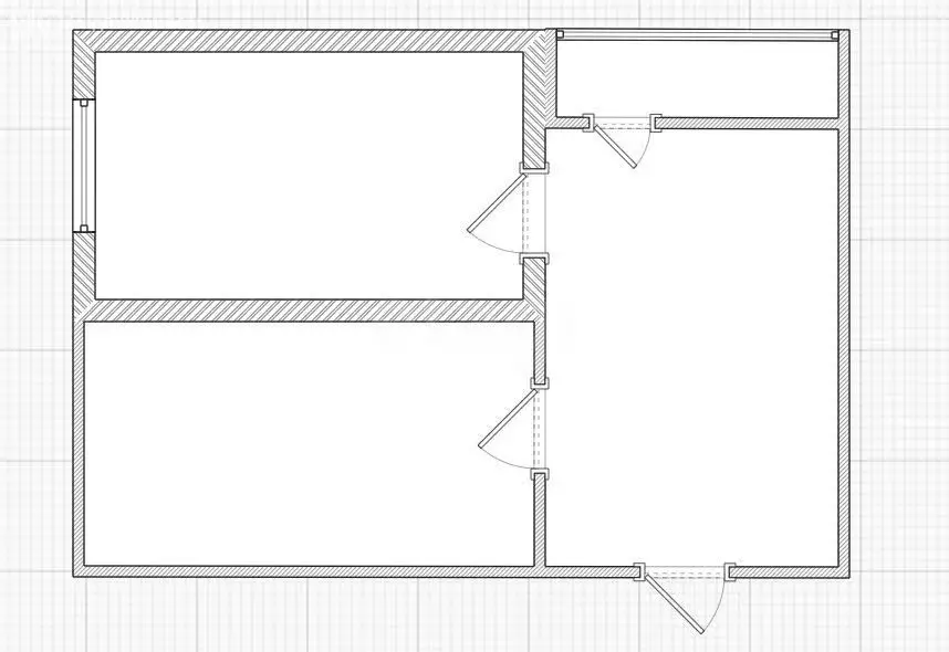 1к в -комнатной квартире (12 м) - Фото 2