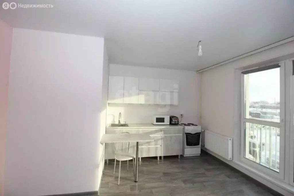 Квартира-студия: Челябинск, улица Блюхера, 123Ж (24 м) - Фото 1