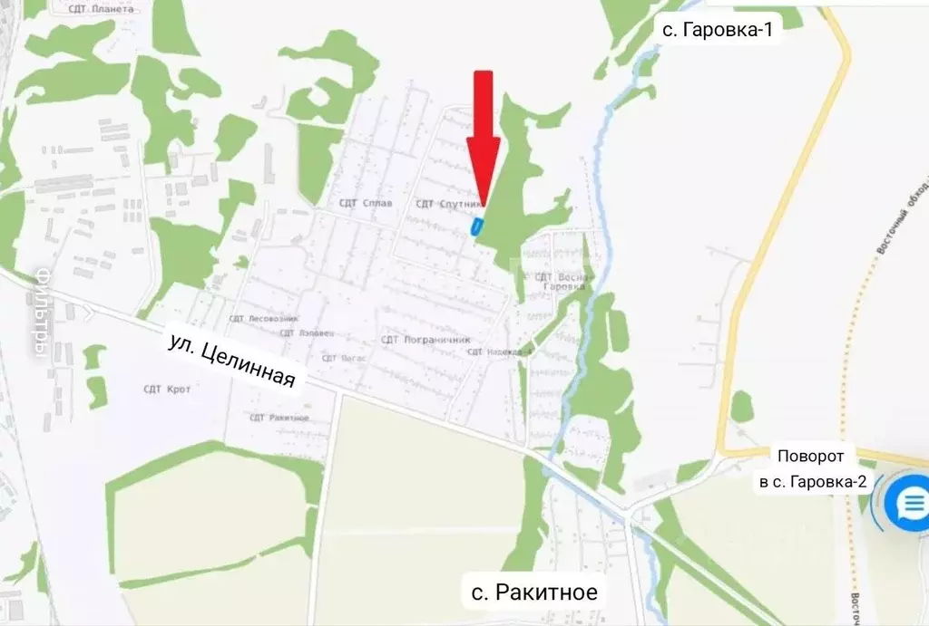 Участок в Хабаровский край, Хабаровский район, Спутник СДТ 126 (11.74 ... - Фото 2