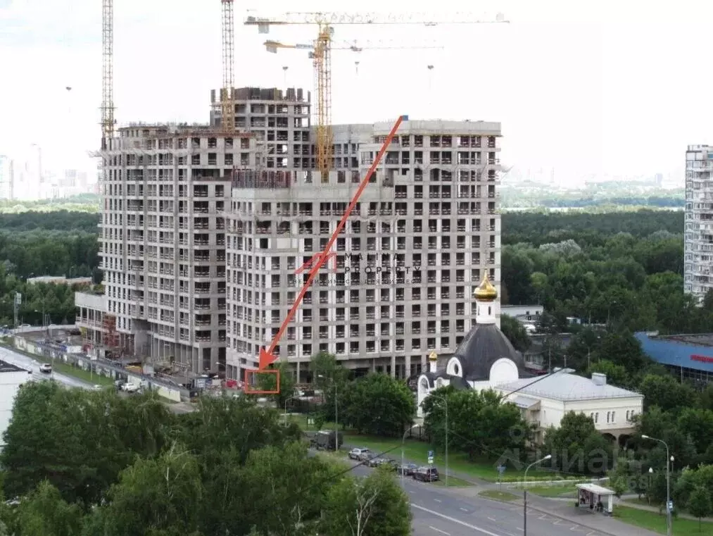 Торговая площадь в Москва Крылатская ул., 33К3 (76 м) - Фото 2