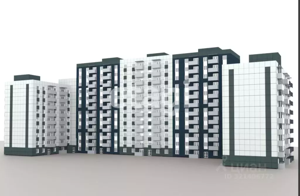 2-к кв. Бурятия, Улан-Удэ 140А мкр, 42к1 (68.31 м) - Фото 1