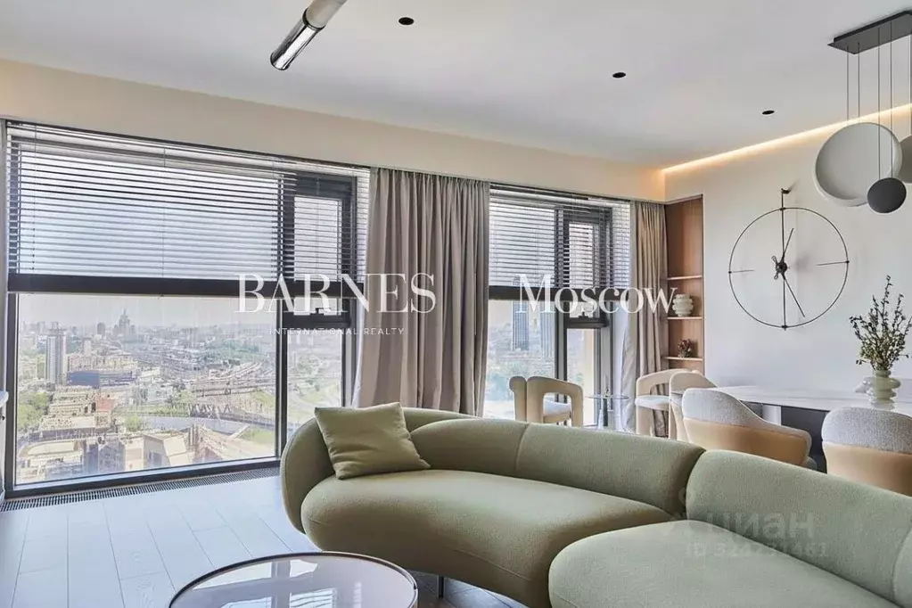 3-к кв. Москва Поклонная ул., 9 (128.0 м) - Фото 1