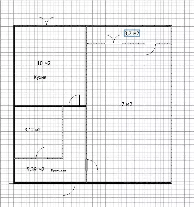 1-к кв. Башкортостан, Уфа ул. Академика Курчатова, 65/2 (36.7 м) - Фото 2