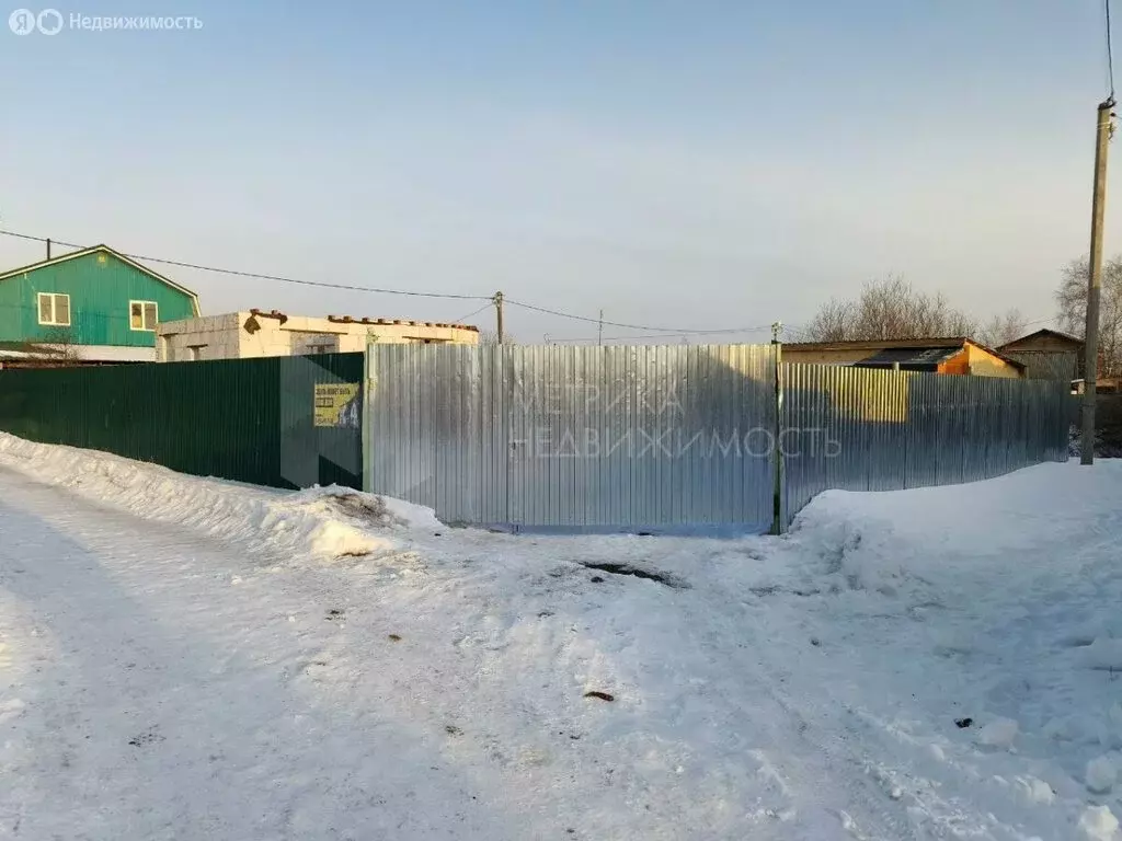 Участок в Тюменский район, посёлок Новотарманский (4.8 м) - Фото 0