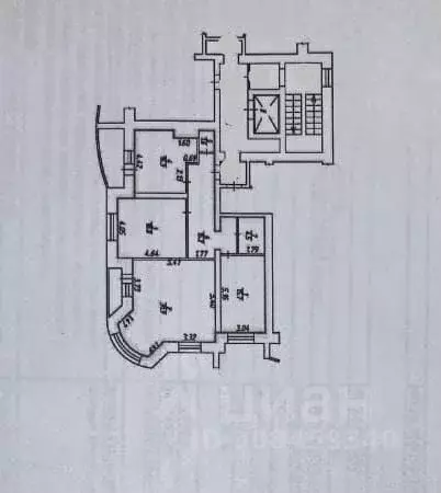3-к кв. Калужская область, Калуга Знаменская ул., 45 (104.0 м) - Фото 1
