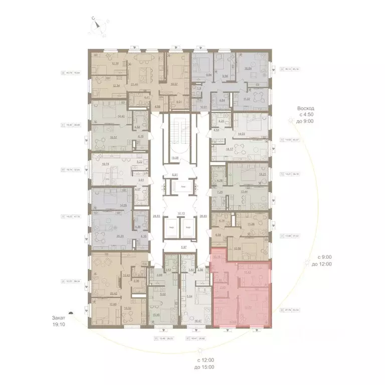 2-к кв. Башкортостан, Уфа бул. Яркий (53.34 м) - Фото 1