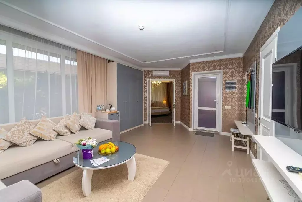 Комната Крым, Алушта муниципальный округ, с. Виноградное ул. Сусловой, ... - Фото 2