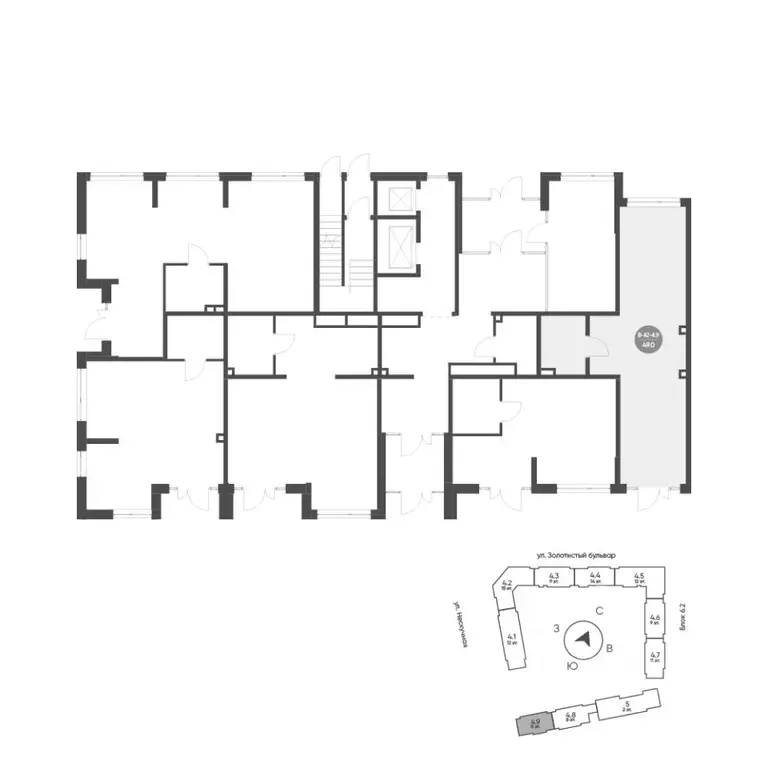 Помещение свободного назначения в Свердловская область, Екатеринбург ... - Фото 1