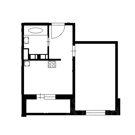 1-к кв. Санкт-Петербург просп. Ветеранов, 171к2 (40.0 м) - Фото 2