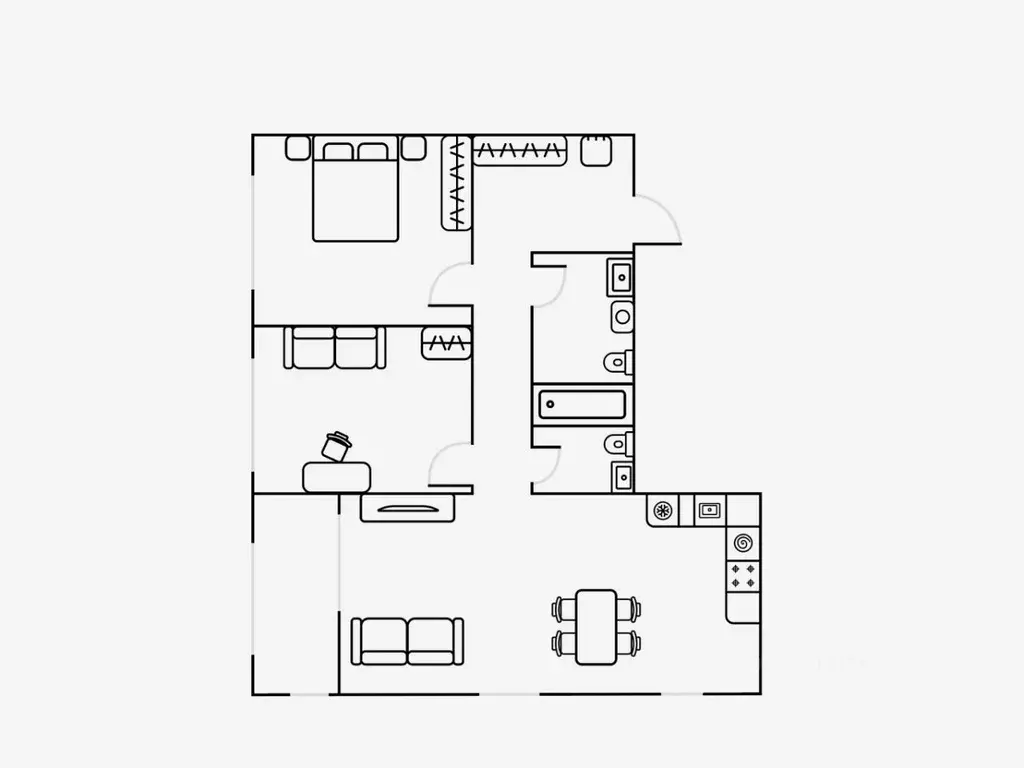 3-к кв. Свердловская область, Екатеринбург ул. Шаумяна, 24 (66.0 м) - Фото 1