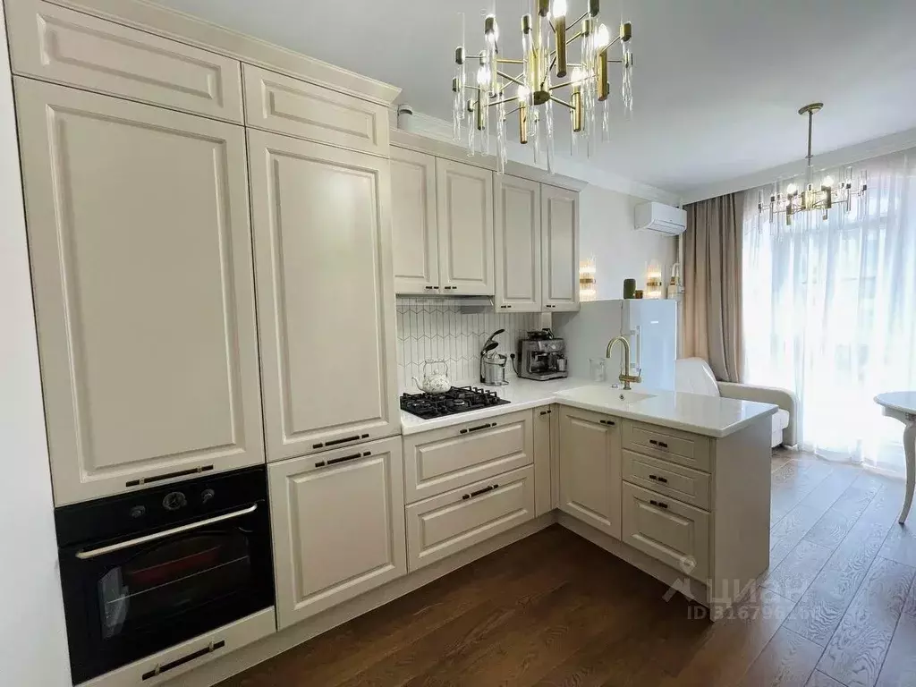 Квартира, 1 комната, 53.1 м - Фото 1