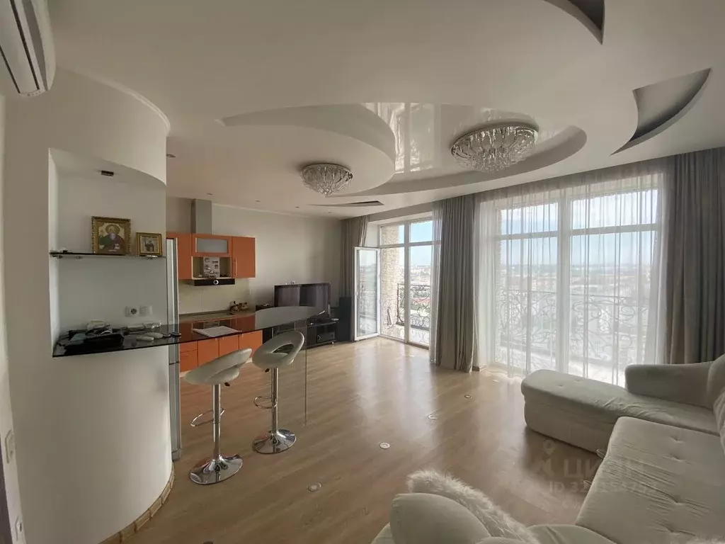 Студия Тульская область, Тула ул. Вересаева, 10а (53.0 м) - Фото 1