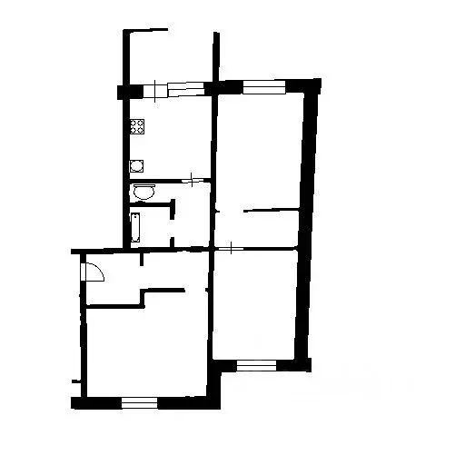 3-к кв. Новосибирская область, Новосибирск Горский мкр, 5 (70.0 м) - Фото 1