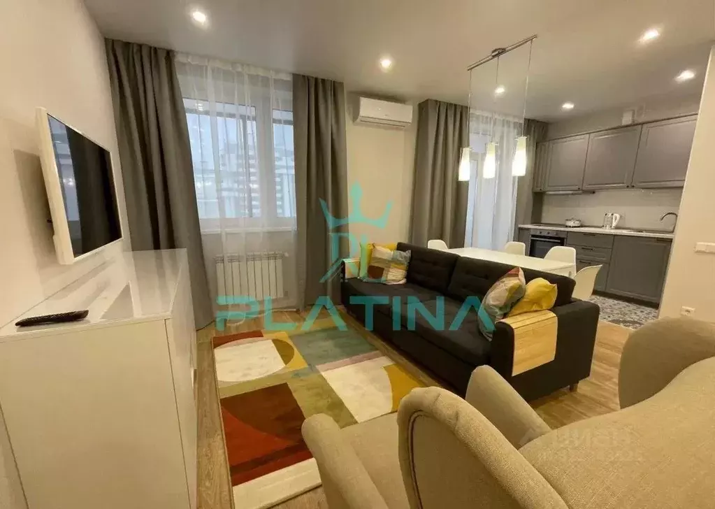 2-к кв. Татарстан, Казань ул. Сибгата Хакима, 7 (42.0 м) - Фото 1