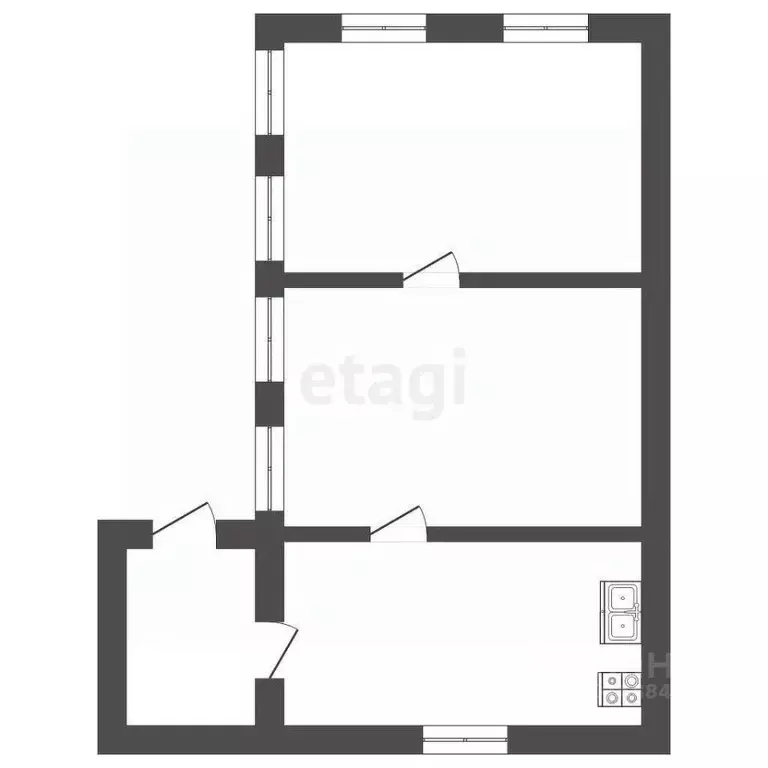 Дом в Саратовская область, Романовка рп ул. Советская, 293 (57 м) - Фото 1