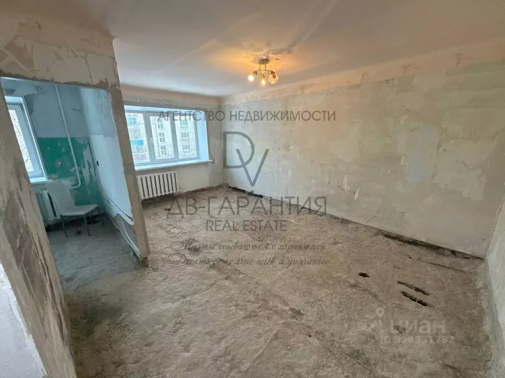 1-к кв. Хабаровский край, Комсомольск-на-Амуре просп. Победы, 40 (30.5 ... - Фото 1