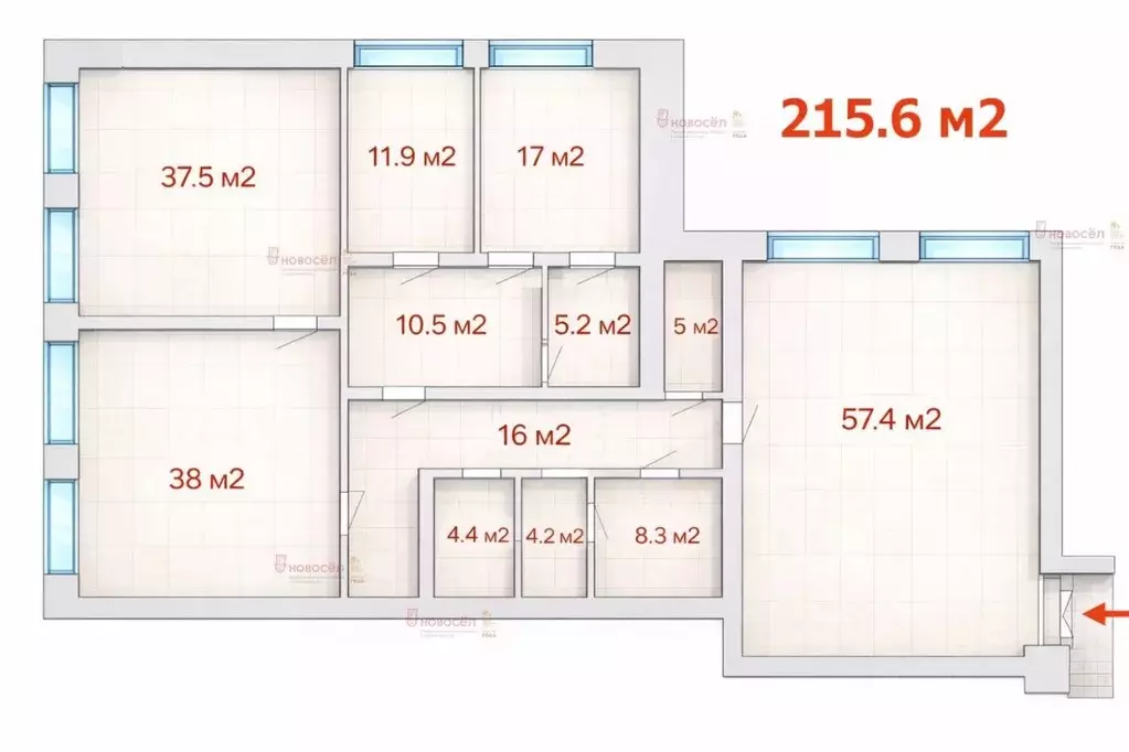 Офис в Свердловская область, Екатеринбург ул. Уральская, 2 (216 м) - Фото 2