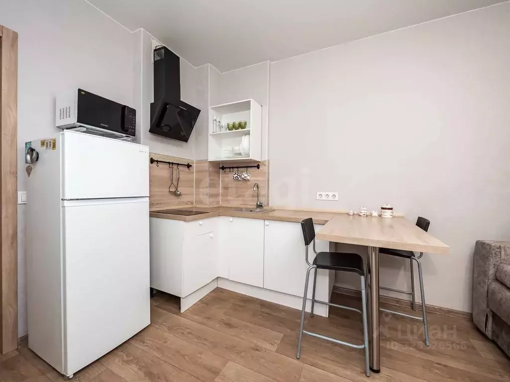 Студия Новосибирская область, Новосибирск ул. Ясный Берег, 10 (26.5 м) - Фото 1