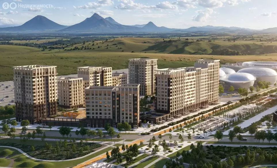 1-комнатная квартира: посёлок Железноводский, Сульфатная улица, 67 ... - Фото 2